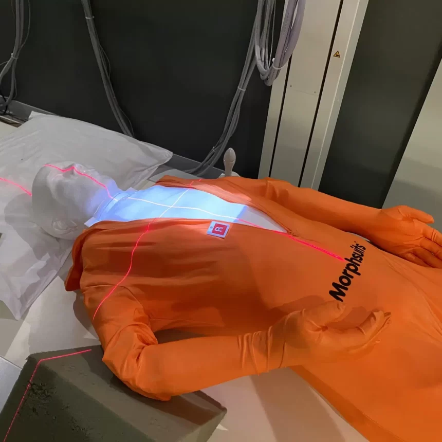 X-Ray, Radiography, whole body phantom for positioning training